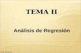 1 TEMA II Prof. Samaria Muñoz Análisis de Regresión.
