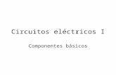 Circuitos eléctricos I Componentes básicos. Objetivos del curso Conocer los elementos básicos de los circuitos eléctricos. Conocer y aplicar las leyes.