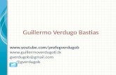 Guillermo Verdugo Bastias   gverdugob@gmail.com @gverdugob.