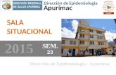 Dirección de Epidemiologia - Apurímac Dirección de Epidemiologia SALA SITUACIONAL SEM. 2015 Apurímac 23.