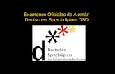 Exámenes Oficiales de Alemán Deutsches Sprachdiplom DSD.