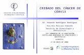 CRIBADO DEL CÁNCER DE CÉRVIX Dr. Eduardo Rodríguez Rodríguez Servicio de Ginecología y Obstetricia ASOCIACIÓN CASTELLANO-MANCHEGA DE GINECOLOGÍA Y OBSTETRICIA.