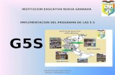 INSTITUCION EDUCATIVA NUEVA GRANADA 2013 INSTITUCION EDUCATIVA NUEVA GRANADA IMPLEMENTACION DEL PROGRAMA DE LAS 5 S G5S.