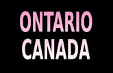 Ontario (es una de las diez provincias de Canadá, y la más poblada del país (cerca de un tercio de la población canadiense vive en Ontario). En esta.