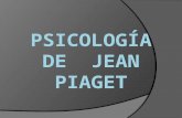 Jean Piaget :  Nació el 9 de agosto de 1896 en villa suiza de Necuamel  Lugar que al lo  inspiro para su trabajo.