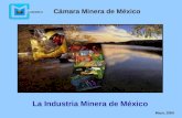 Cámara Minera de México Mayo, 2005 La Industria Minera de México CAMIMEX.