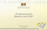 Programación Básica con NQC Patricio A. Castillo 10/05/2008.