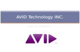 Juan A. Carreno AVID Technology INC.. Introducción a AVID Technology (Objetivo de la compañía) AVID es una compañía estadounidense la cual principalmente.