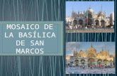 Identificación del autor y nombre o titulo de la obra Anónimo, ROMANICO-BIZANTINO. Localización geográfica La Basílica de San Marcos se ubica justo en.