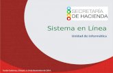 Tuxtla Gutiérrez, Chiapas; a 14 de Noviembre de 2014. Unidad de Informática Sistema en Línea.