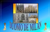 El Duomo di Milano es una catedral (Duomo) gótica de grandes dimensiones, es la segunda catedral católica romana más grande del mundo por detrás de.
