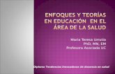 Maria Teresa Urrutia PhD, MN, EM Profesora Asociada UC Diploma Tendencias Innovadoras de docencia en salud.