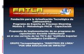 Turn ads off - 5/month Fundación para la Actualización Tecnológica de Latinoamérica Programa de Experto en Procesos Elearning Módulo 5 - Metodología PACIE.