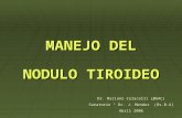 MANEJO DEL NODULO TIROIDEO Dr. Mariano Colacelli (MAAC) Sanatorio “ Dr. J. Mendez” (Os.B.A) Abril 2006.
