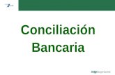 Conciliación Bancaria. La Conciliación Bancaria de LOGIC CLASS es una herramienta de control, con un proceso sistemático de comparación entre las anotaciones.