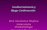 Insulinorresistencia y Riesgo Cardiovascular Dra Verónica Mujica Internista Diabetóloga Hospital Regional Talca.