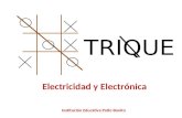 TRIQUE Institución Educativa Patio Bonito Electricidad y Electrónica.