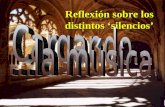 Idea y composición de Pedro Crespo Idea y composición de Pedro Crespo Reflexión sobre los distintos ‘silencios’ Reflexión sobre los distintos ‘silencios’