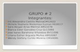GRUPO # 2 Integrantes: Iris Alexandra Castillo MolinaCM12022 Michelle Stephanie Monterrosa Guzman MG08117 Sara Abigail Arias Mármol AM11078 Blanca Ester.