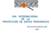 JOSÉ ALVARO QUIROGA LEÓN PERÚ DIA INTERNACIONAL DE LA PROTECCION DE DATOS PERSONALES.