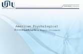 American Psychological Association Portilla Vera Magali Elizabeth.