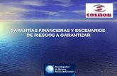 Pool Español de Riesgos Medioambientales GARANTÍAS FINANCIERAS Y ESCENARIOS DE RIESGOS A GARANTIZAR.
