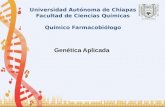 Genética Aplicada. UNIDAD I. - DEFINICION DE LA GENETICA, RAMAS Y APLICACIONES.