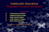 Institución Educativa ”Sagrado Corazón de Jesús” Integrantes:  Yuriko Ramos Alvarado  Valentina Ramos Murga  Diego Uceda Paulino  Lucía Vásquez Vergara.