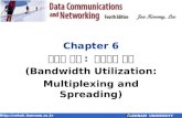 Chapter 6 대역폭 활용 :  다중화와 확장 (Bandwidth Utilization: Multiplexing and Spreading)