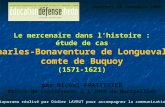 Le mercenaire dans l’histoire : étude de cas Charles-Bonaventure de Longueval  comte de Buquoy