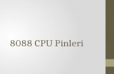 8088  CPU  Pinleri