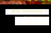 Wiley Interscience 簡介