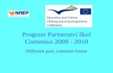 Program Partnerství škol Comenius 2008 - 2010