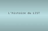 L’histoire du LIST