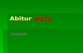 Abitur 2012