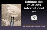 Éthique des relations internationales