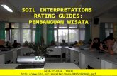 SOIL  INTERPRETATIONS  RATING GUIDES: PEMBANGUAN WISATA