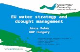 EU water strategy and drought management