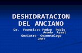 DESHIDRATACION DEL ANCIANO