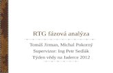 RTG f ázová analýza