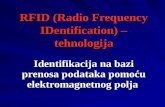 RFID (Radio Frequency IDentification) – tehnologija