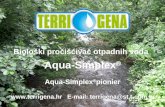 Biološki pročišćivač otpadnih voda Aqua-Simplex  Aqua-Simplex  pionier