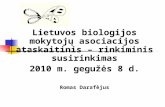 Lietuvos biologijos mokytojų asociacijos ataskaitinis – rinkiminis susirinkimas