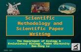 Scientific Methodology  and Scientific  Paper  Writing