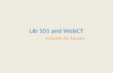 Lib 101 and WebCT