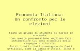 Economia Italiana: Un confronto per le elezioni