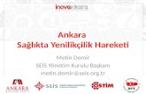 Ankara  Sağlıkta Yenilikçilik Hareketi