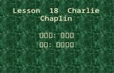 Lesson  18  Charlie Chaplin