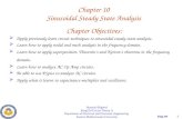 Chapter 10 Sinusoidal Steady State Analysis