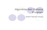 Algoritma dan Bahasa Program